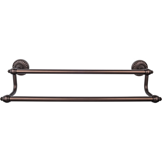 TOP KNOBS TUSC11ORB TOP BATH (R) Tuscany Bath Double 32 1/2" Wall Mounted  Towel Bar , Oil Rubbed Bronze