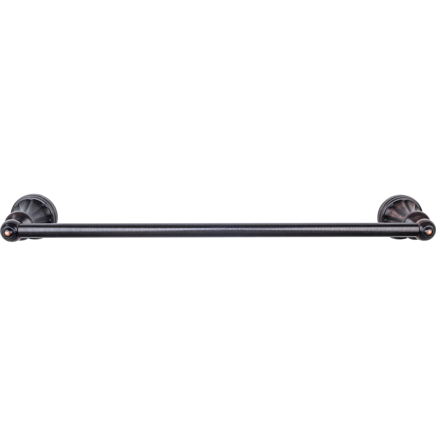 TOP KNOBS HUD6TB TOP BATH (R) Hudson Bath Single 20 1/4" Wall Mounted Towel Bar - Tuscan Bronze