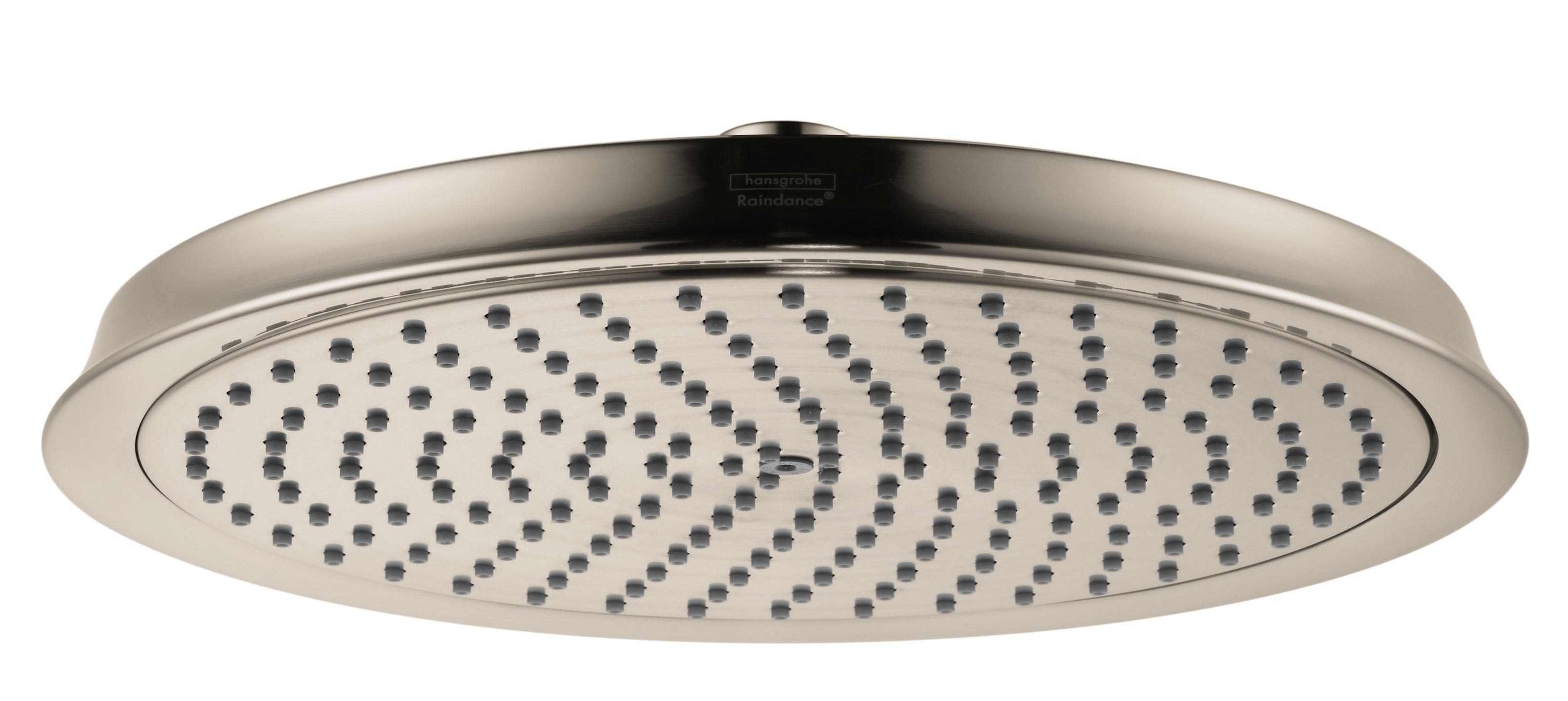 HANSGROHE 27367821 Raindance Classic Showerhead 240 1-Jet, 1.75 GPM - Brushed Nickel