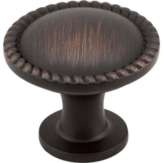 ELEMENTS Z115DBAC Lindos 1-1/4" Diameter Mushroom Knob - Brushed Oil Rubbed Bronze