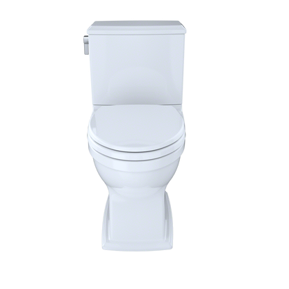 TOTO CST494CEMFRG#01 Connelly Two-Piece Elongated Dual-Max 1.28 And 0.9 Gpf Universal Height Toilet With Cefiontect And Right Lever - Cotton White