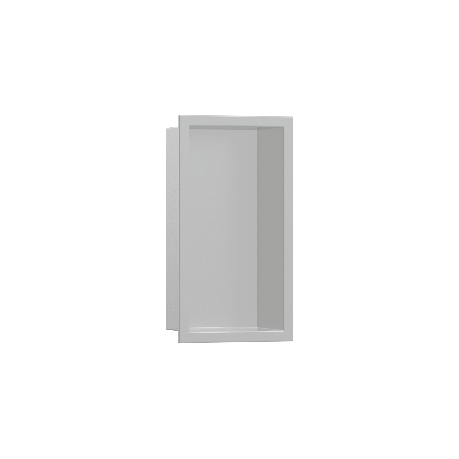HANSGROHE 56092380 XtraStoris Original Wall niche with Frame 12x 6"x 5.5" - Concrete Grey
