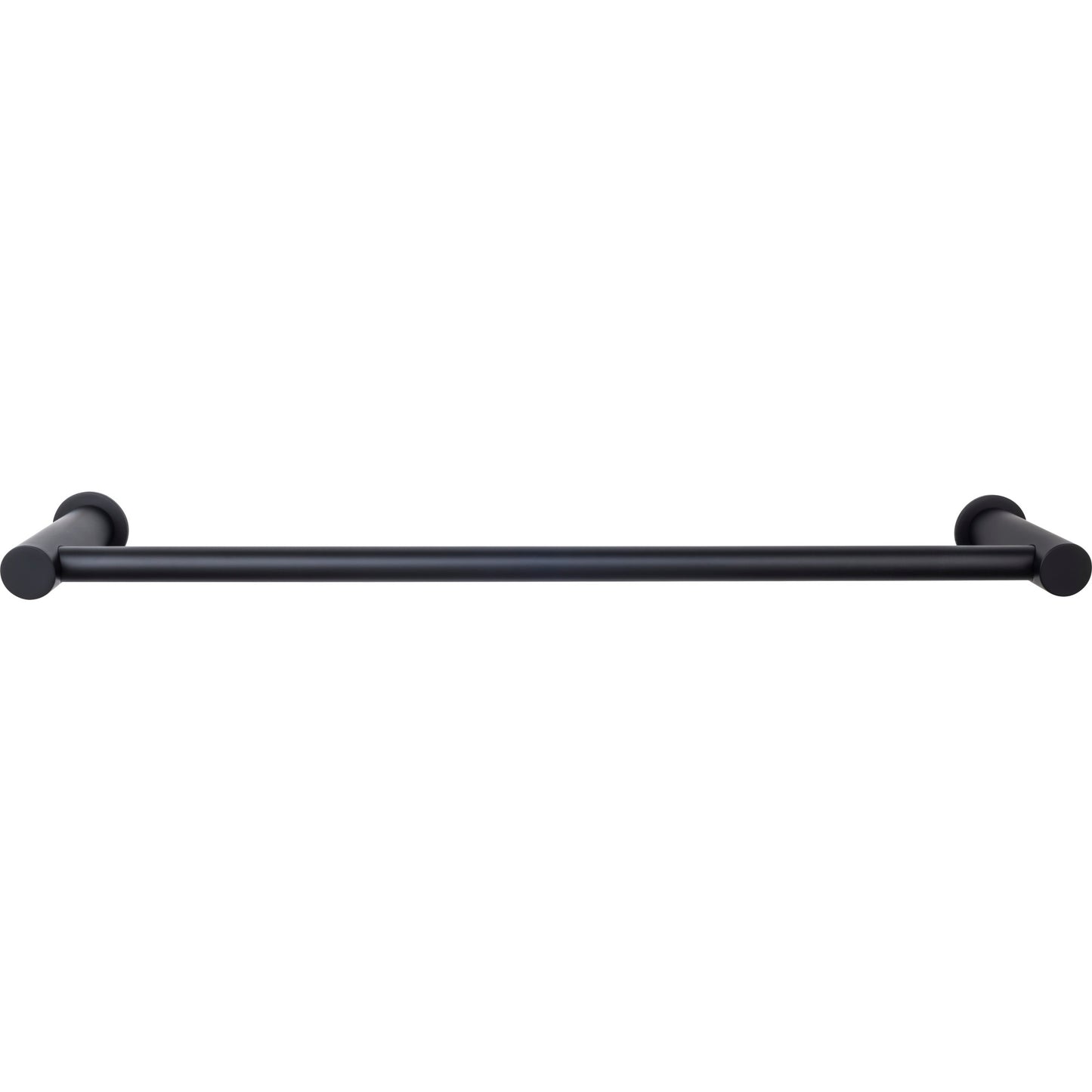 TOP KNOBS HOP10BLK TOP BATH (R) Hopewell Bath Single 31 1/2" Wall Mounted Towel Bar - Flat Black