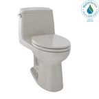 TOTO MS854114EL#03 Eco Ultramax One-Piece Elongated 1.28 Gpf Ada Compliant Toilet - Bone