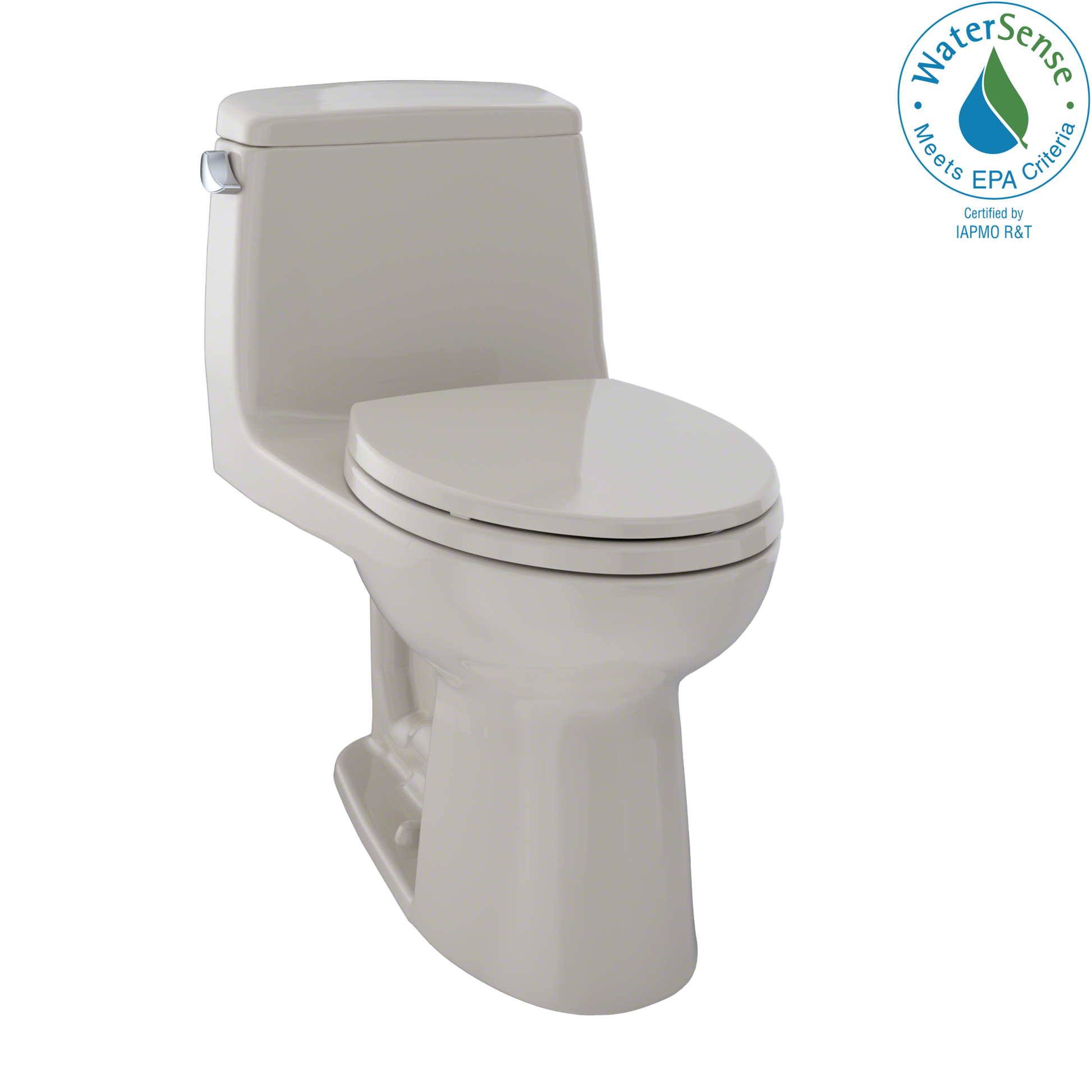 TOTO MS854114EL#03 Eco Ultramax One-Piece Elongated 1.28 Gpf Ada Compliant Toilet - Bone
