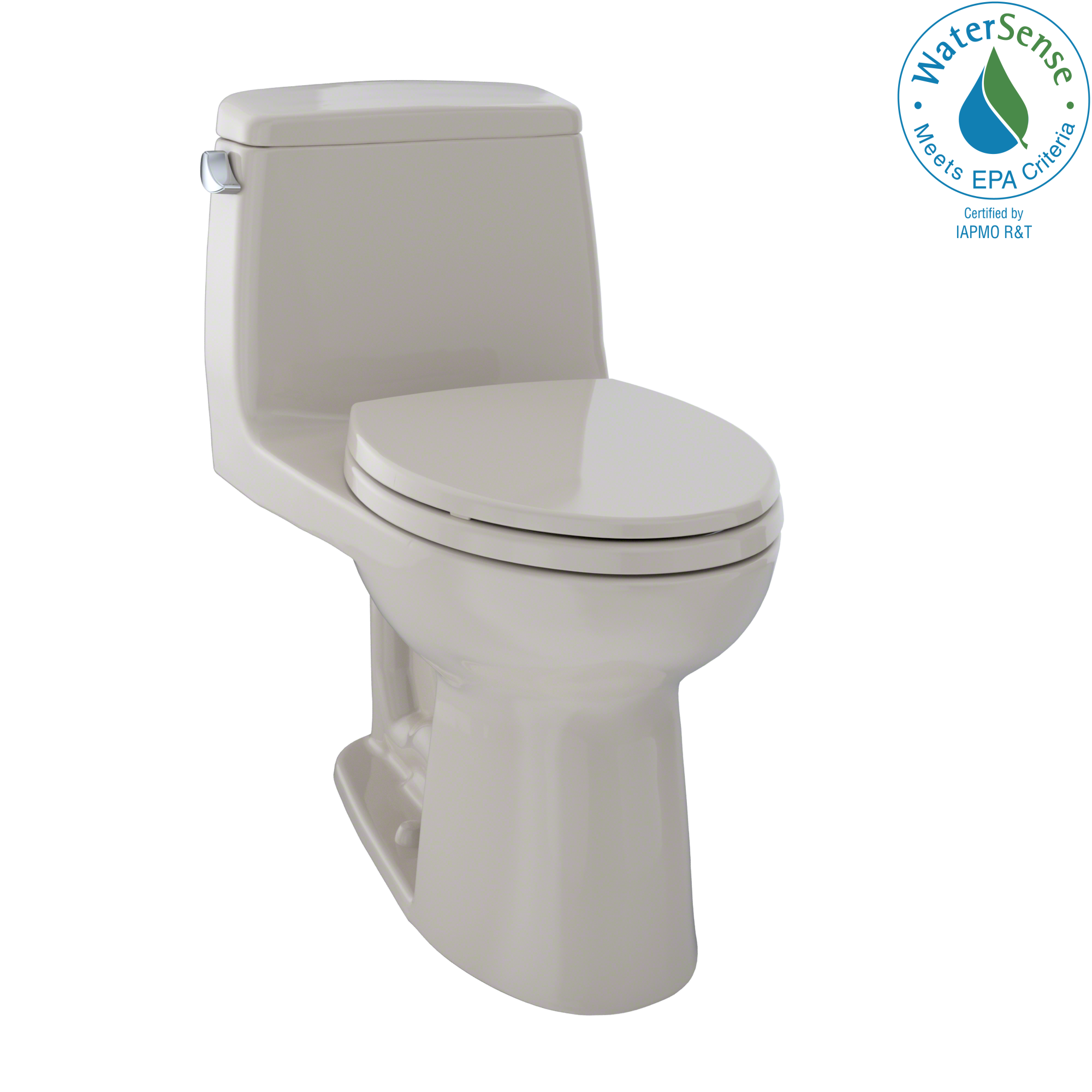 TOTO MS854114EL#03 Eco Ultramax One-Piece Elongated 1.28 Gpf Ada Compliant Toilet - Bone