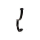 TOP KNOBS TK1066BLK Hillmont 6 1/8" Wall Hooks - Flat Black