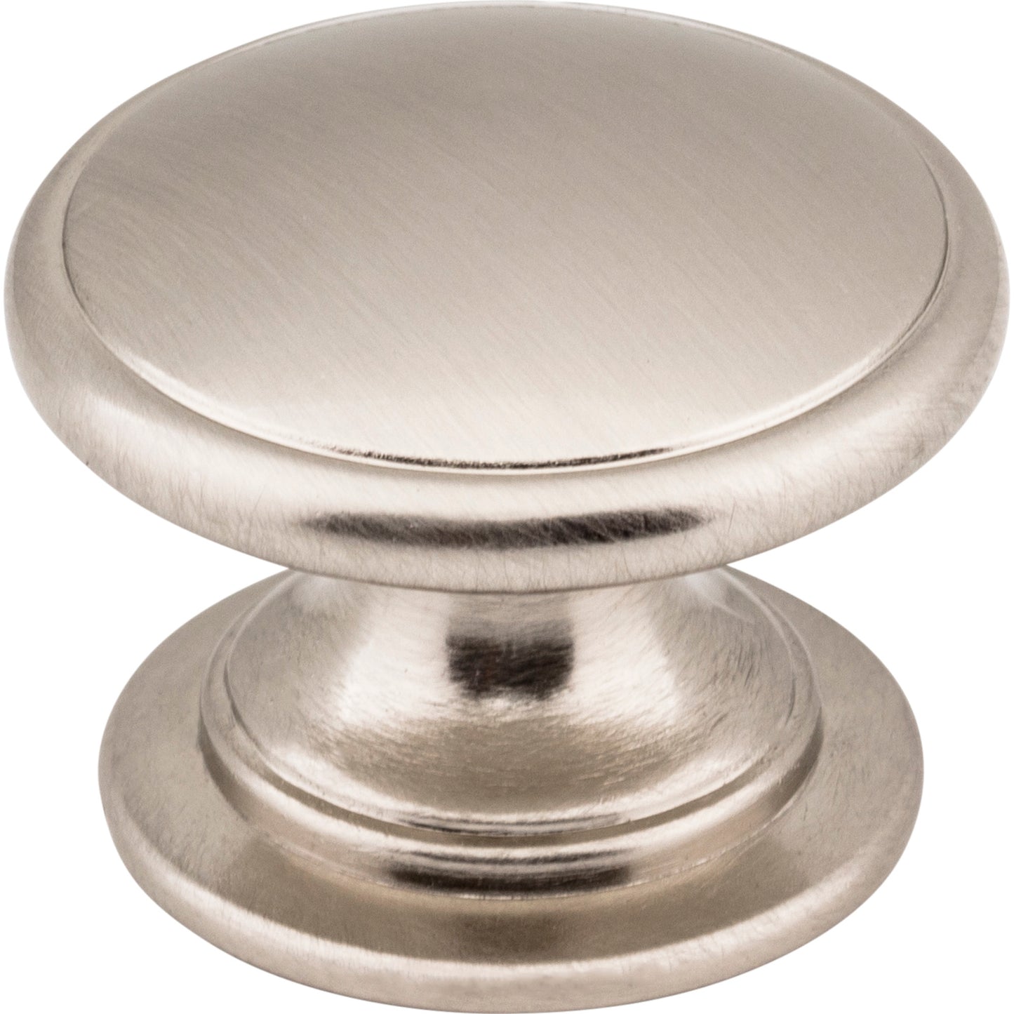 JEFFREY ALEXANDER 3980-SN Durham 1-1/4" Diameter Mushroom Knob - Satin Nickel
