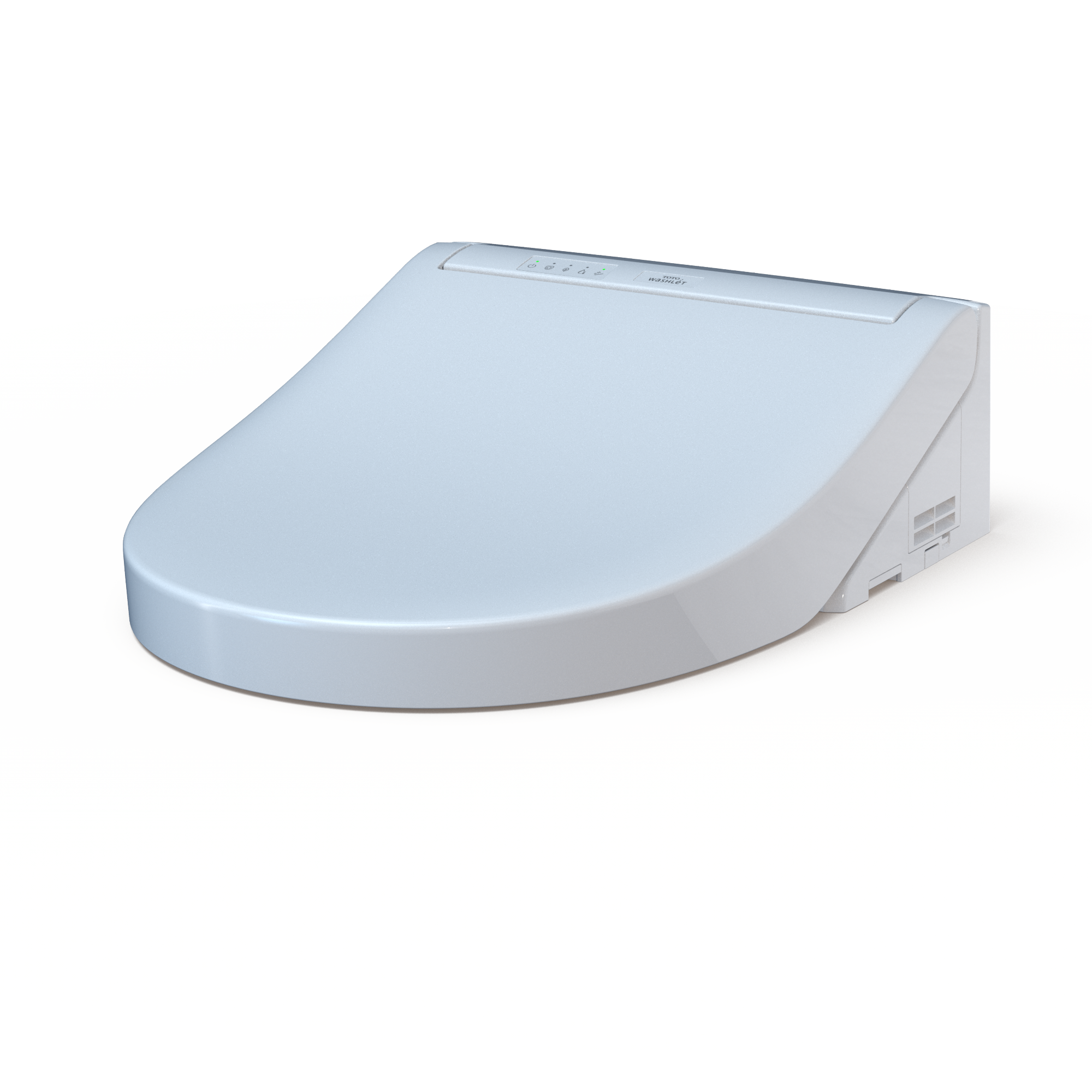 TOTO SW3073#01 Washlet C2 Electronic Bidet Toilet Seat With Premist And Ewater+ Wand Cleaning - Cotton White