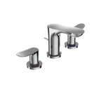 TOTO TLG01201U#CP Go Series 1.2 Gpm Two Handle Widespread Bathroom Sink Faucet With Drain Assembly - Polished Chrome