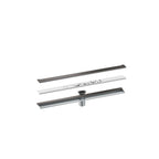 AXOR 42525341 Drains Wall Installation 27 9/16" - Brushed Black Chrome