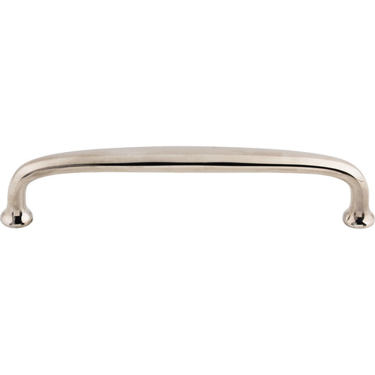 TOP KNOBS M1278 Charlotte 6" Center to Center Bar Pull - Polished Nickel