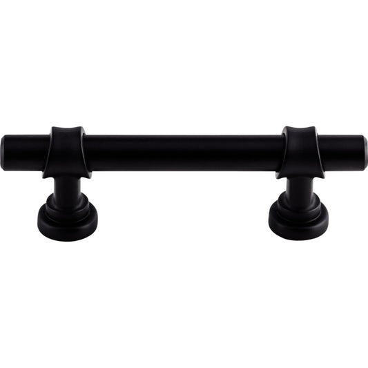 TOP KNOBS M1755 Bit 3" Center to Center Bar Pull - Flat Black