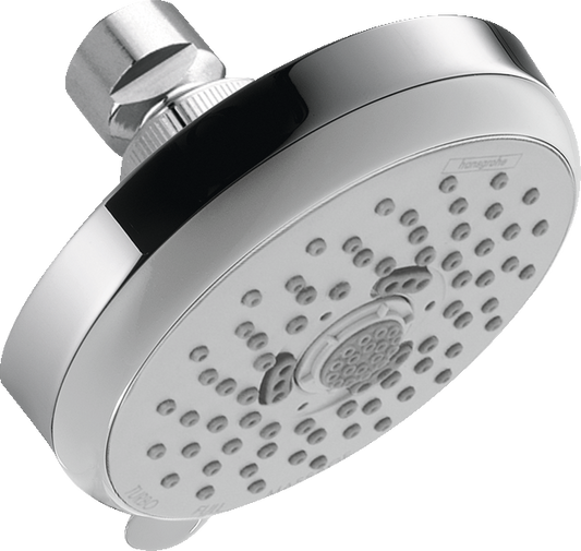 HANSGROHE 04733000 Croma 100 Showerhead E 3-Jet, 1.8 GPM - Chrome