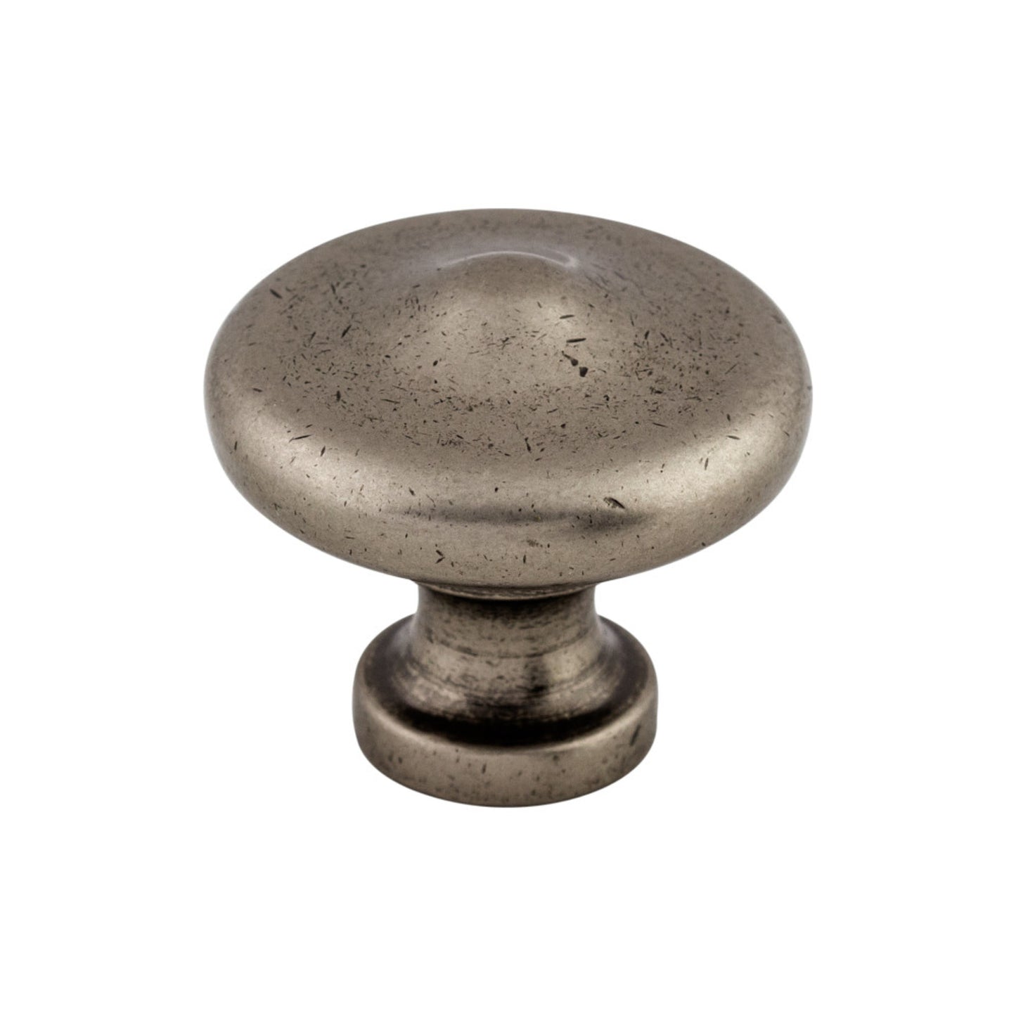 TOP KNOBS M1229 Peak 1 5/16" Diameter Round Knob - Pewter Antique