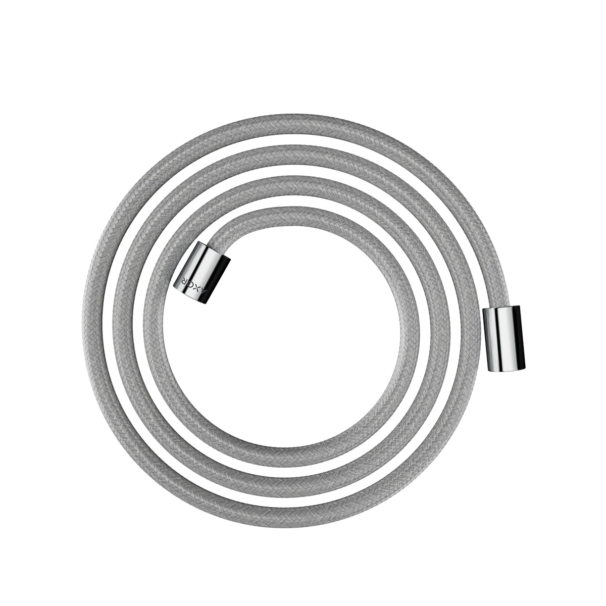 AXOR 28291000 Shower Solutions Textile Hose with Cylindrical Nut, 79" - Chrome