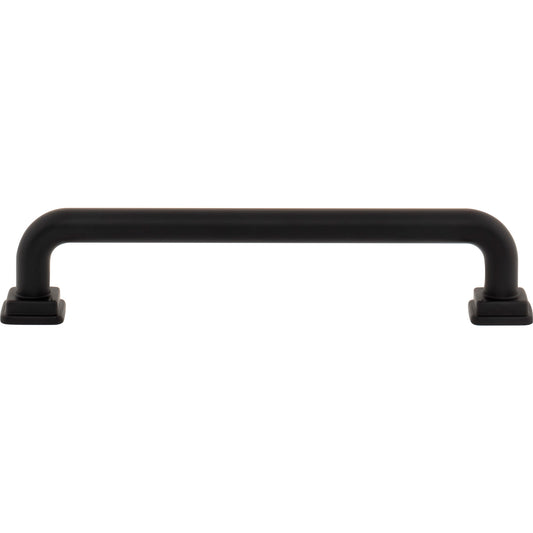 ATLAS A6024-BL Kimberton 5 1/16" Center to Center Bar Pull - Matte Black