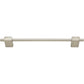 ATLAS 297-BRN Element 7 9/16" Center to Center Bar Pull - Brushed Nickel