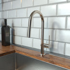 HANSGROHE 72846831 Talis N HighArc Kitchen Faucet, A-Style 2-Spray Pull-Down, 1.75 GPM - Polished Nickel