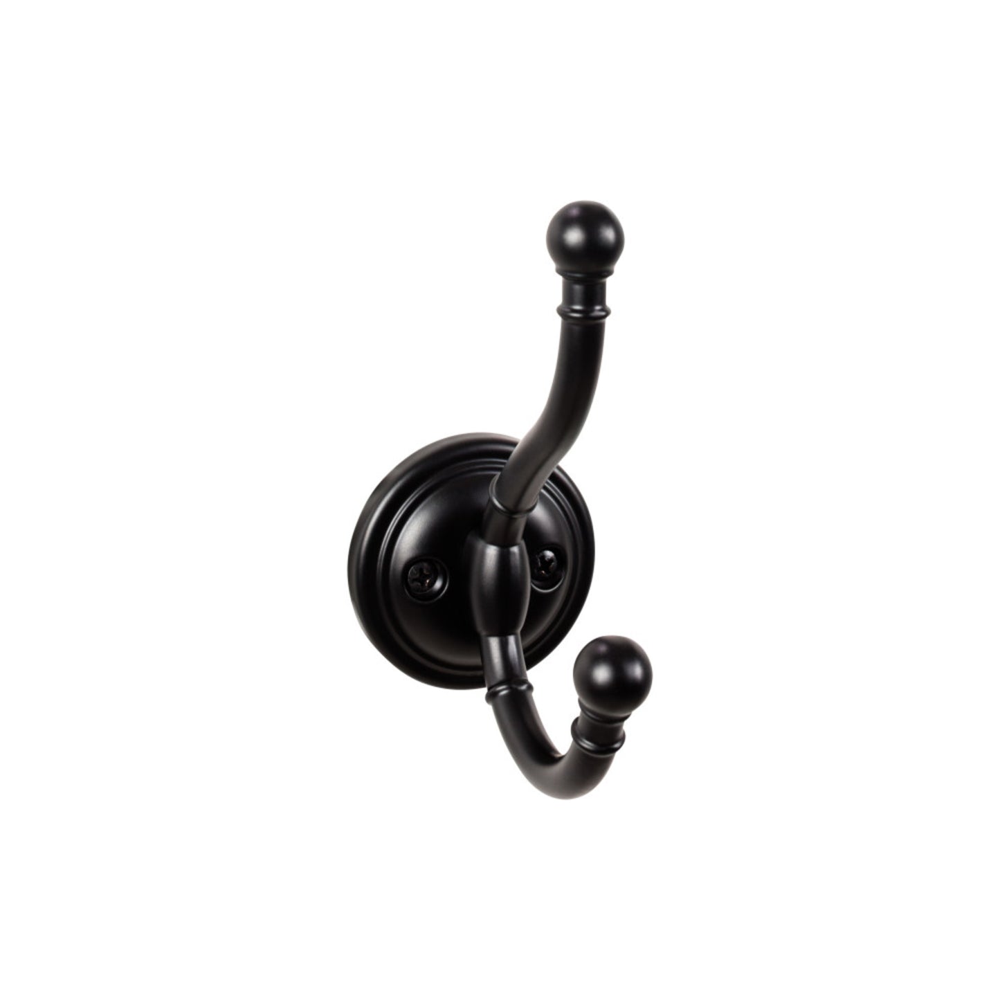 TOP KNOBS TK1063BLK Kara 4 1/2" Wall Hooks - Flat Black