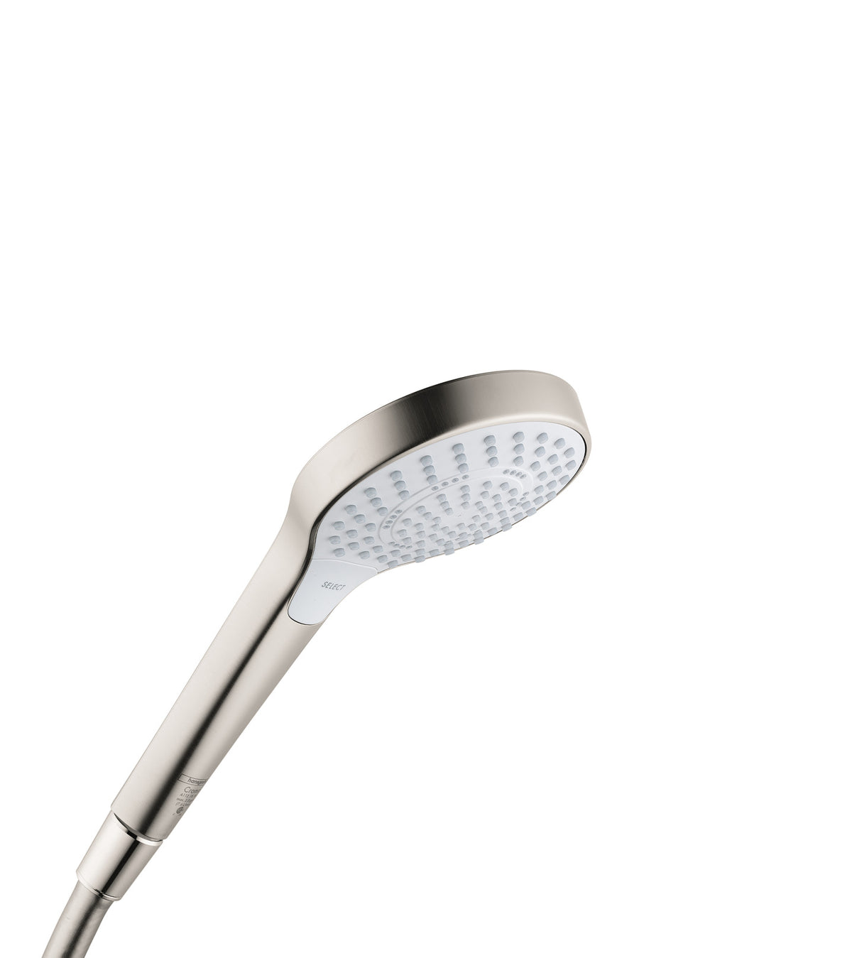 HANSGROHE 04947820 Croma Select S Handshower 110 3-Jet, 2.5 GPM - Brushed Nickel