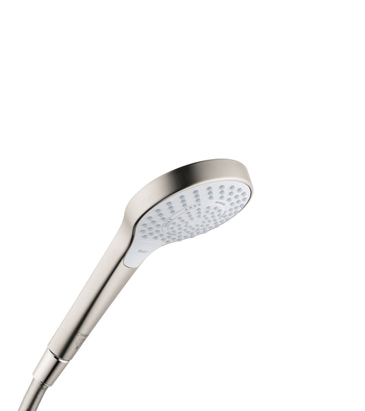 HANSGROHE 04724820 Croma Select S Handshower 110 3-Jet, 1.75 GPM - Brushed Nickel