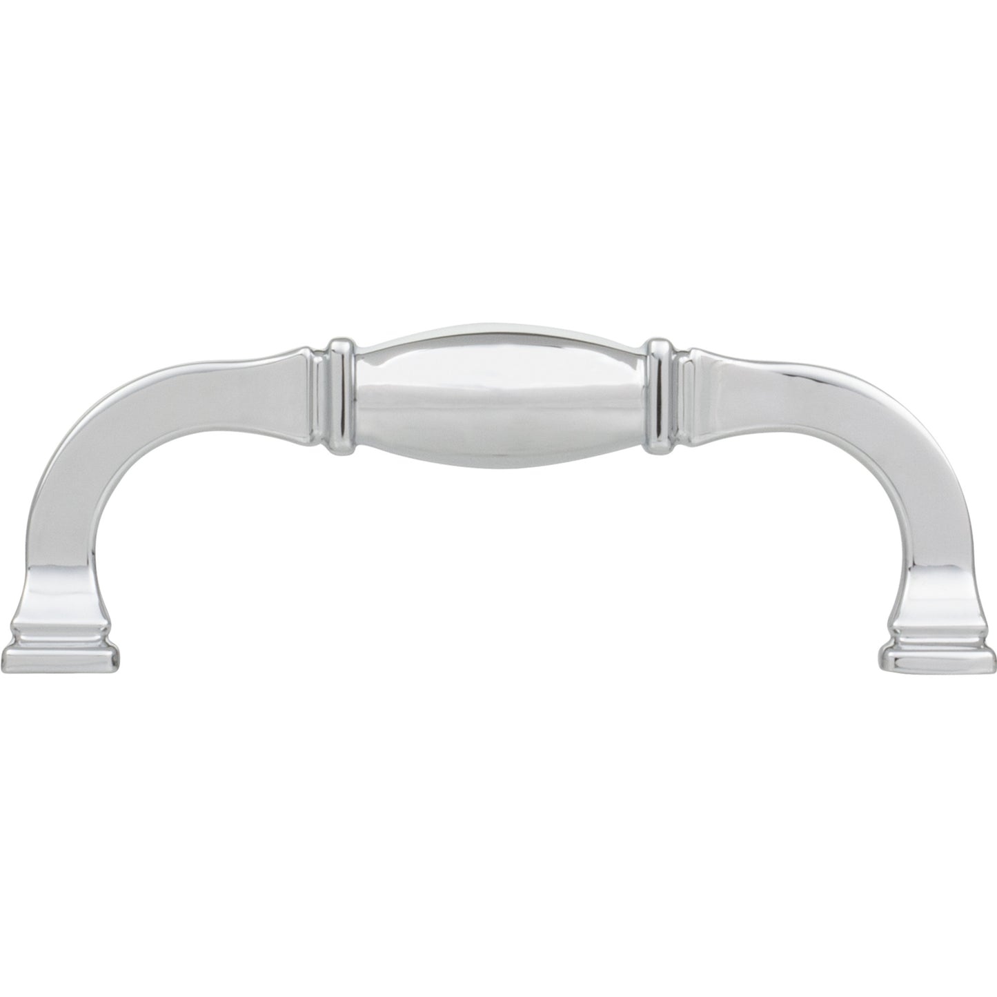 JEFFREY ALEXANDER 278-96PC Audrey 96 mm Center-to-Center Bar Pull - Polished Chrome