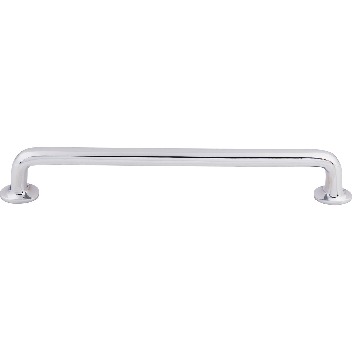 TOP KNOBS M1997 Aspen II Rounded 12" Center to Center Appliance Pull - Polished Chrome