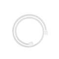 AXOR 28227700 ShowerSolutions Textile Hose with Cylindircal and Conical Nut, 49" - Matte White