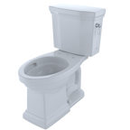 TOTO CST404CUFRG#01 Promenade Ii 1G Two-Piece Elongated 1.0 Gpf Universal Height Toilet With Cefiontect And Right-Hand Trip Lever - Cotton White