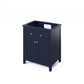 JEFFREY ALEXANDER VKITCHA30BLBGR 30" Hale Blue Chatham Vanity, Black Granite Vanity Top, undermount rectangle bowl - Hale Blue