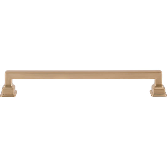 ATLAS A625-WB Erika 7 9/16" Center to Center Bar Pull - Warm Brass