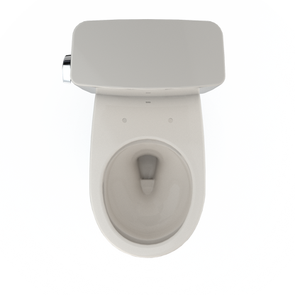 TOTO CST775CEFG#12 Drake Two-Piece Round 1.28 Gpf Universal Height Tornado Flush Toilet With Cefiontect - Sedona Beige