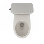 TOTO CST775CSFG#12 Drake Two-Piece Round 1.6 Gpf Universal Height Tornado Flush Toilet With Cefiontect - Sedona Beige