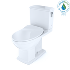 TOTO MS494234CEMFRG#01 Connelly Two-Piece Elongated Dual Flush 1.28 And 0.9 Gpf With Cefiontect And Right Lever - Cotton White