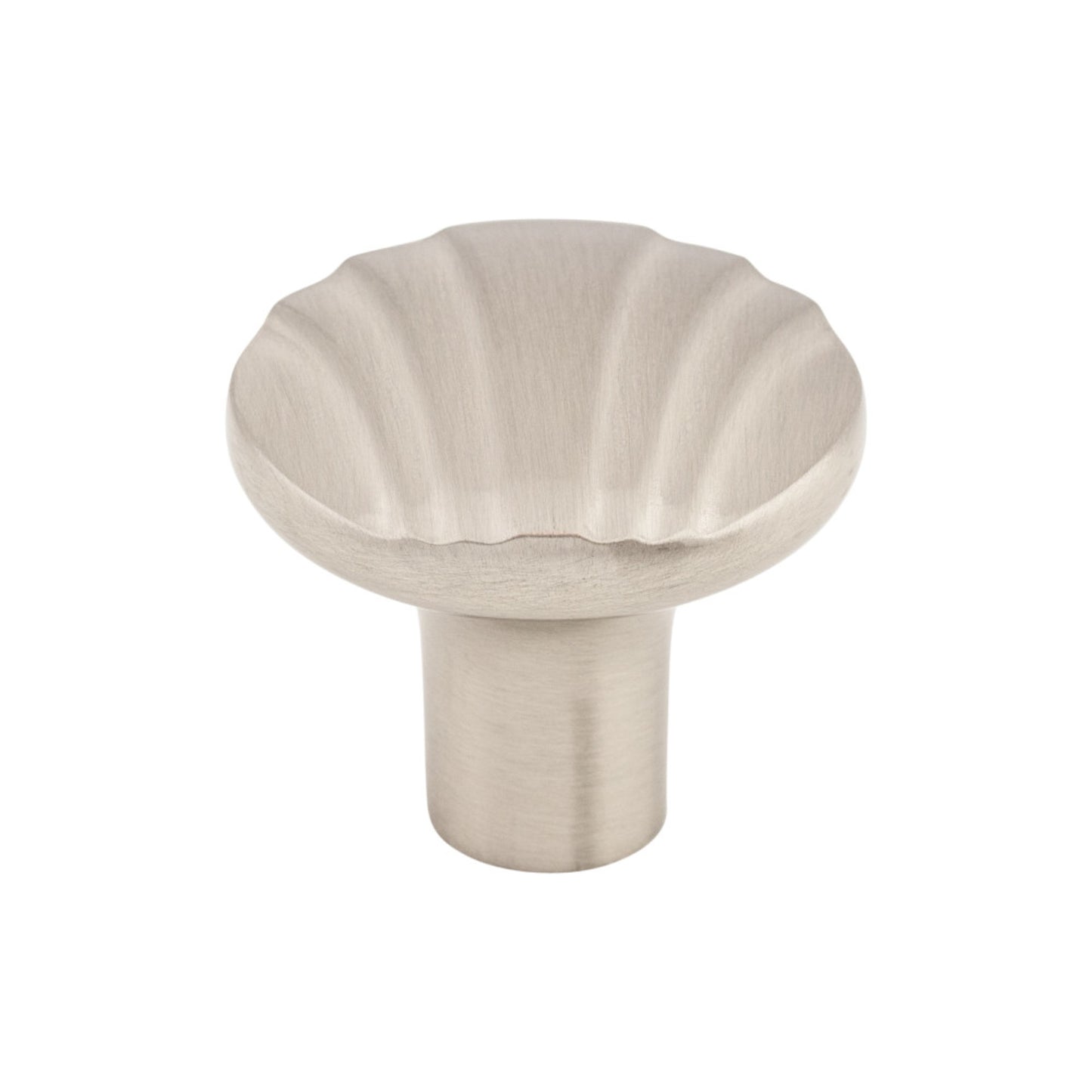 TOP KNOBS TK221BSN Victoria Falls & Sydney 1 1/4" Diameter Round Knob - Brushed Satin Nickel