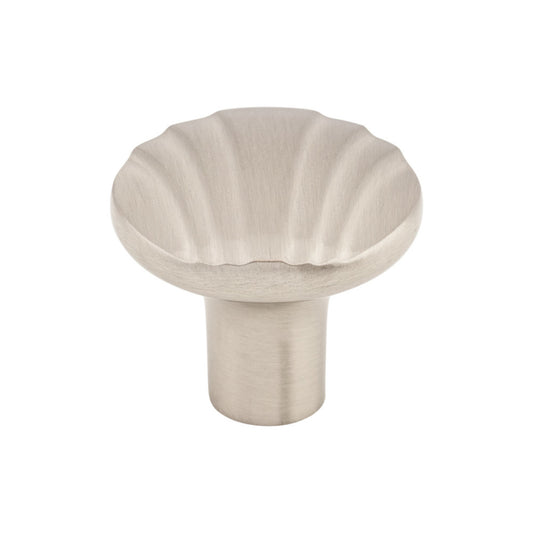 TOP KNOBS TK221BSN Victoria Falls & Sydney 1 1/4" Diameter Round Knob - Brushed Satin Nickel