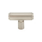 TOP KNOBS TK3111BSN Clarence 2" Length Bar Knob - Brushed Satin Nickel