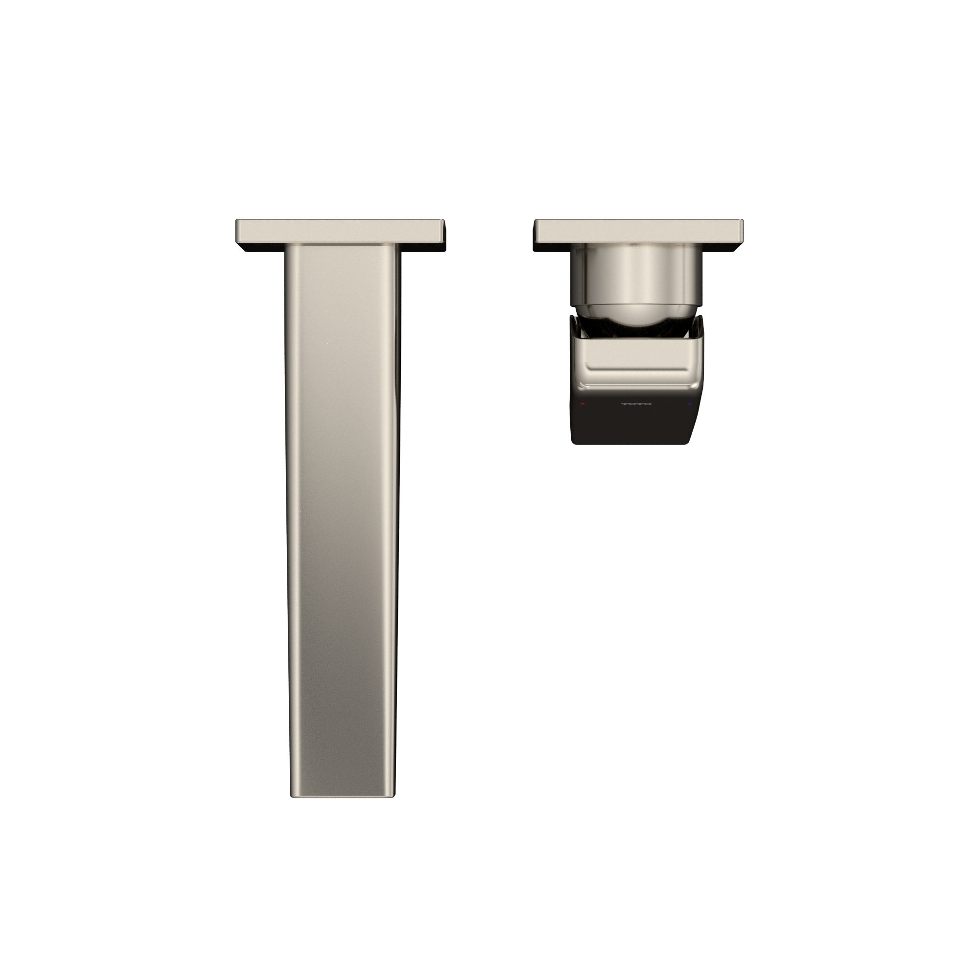TOTO TLG10307U#PN Gb 1.2 Gpm Wall-Mount Single-Handle Bathroom Faucet With Comfort Glide Technology - Polished Nickel