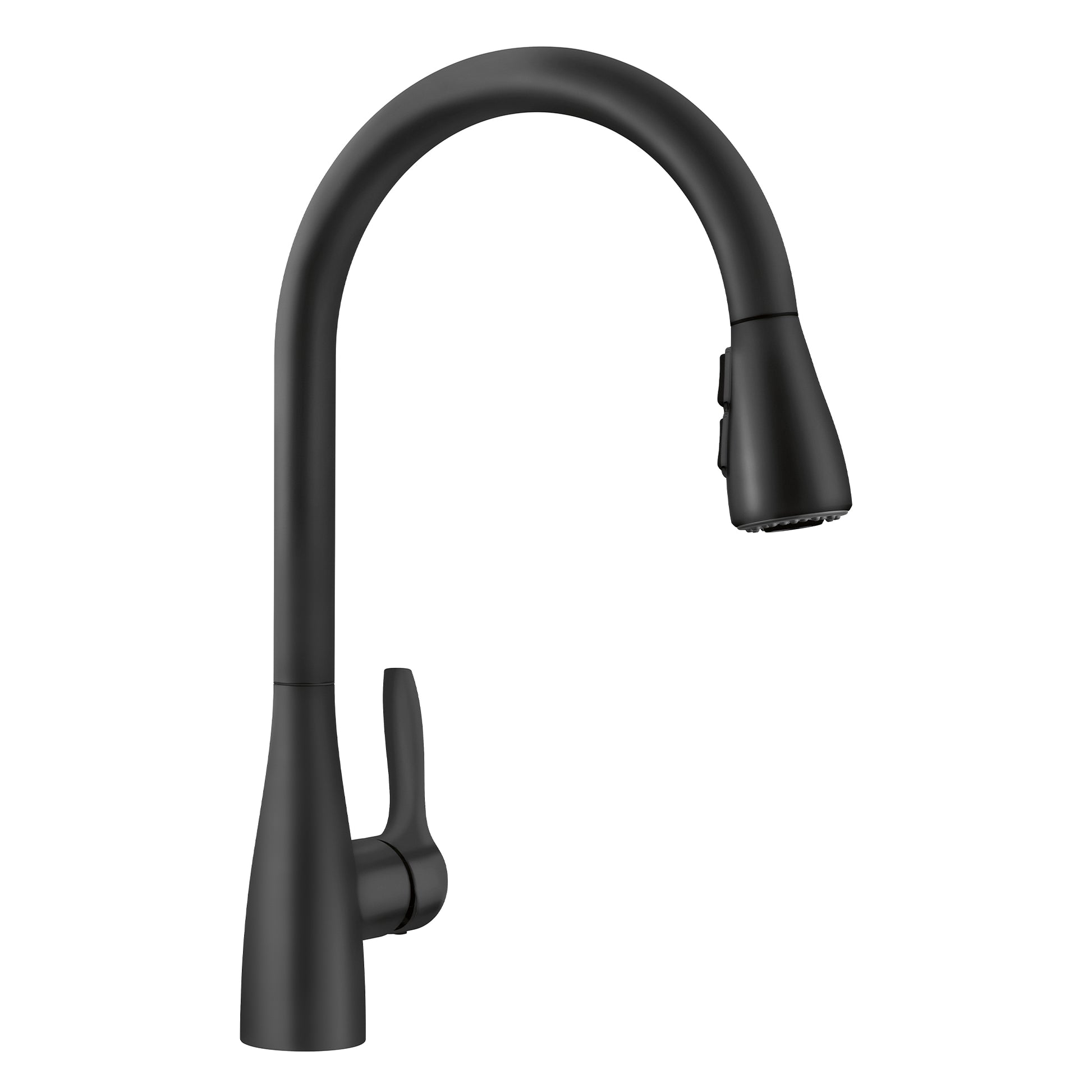 BLANCO 443027 Atura Atura Pull-Down Dual-Spray Kitchen Faucet - Matte Black in Matte Black