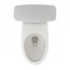TOTO CST786CEFG#11 Drake Transitional Two-Piece Elongated 1.28 Gpf Universal Height Tornado Flush Toilet With Cefiontect - Colonial White