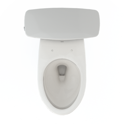 TOTO CST786CEFG#11 Drake Transitional Two-Piece Elongated 1.28 Gpf Universal Height Tornado Flush Toilet With Cefiontect - Colonial White