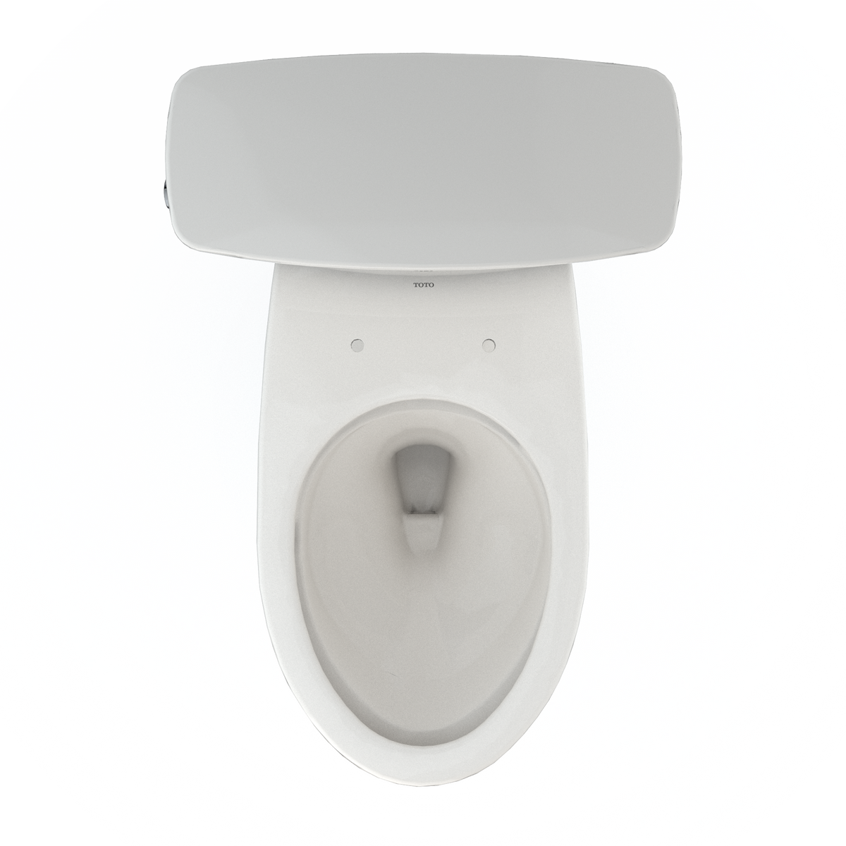 TOTO CST786CEG#11 Drake Transitional Two-Piece Elongated 1.28 Gpf Tornado Flush Toilet With Cefiontect - Colonial White