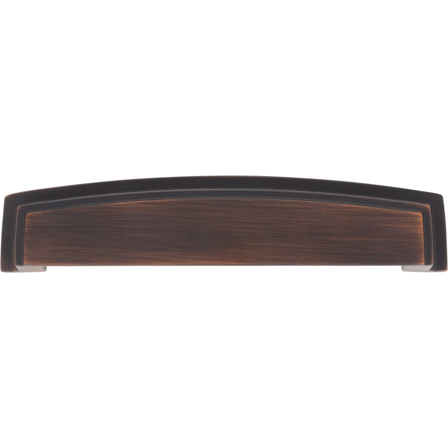 JEFFREY ALEXANDER 141-128DBAC Renzo 128 mm Center-to-Center Cup/Bin Pull - Brushed Oil Rubbed Bronze