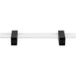 JEFFREY ALEXANDER 578-96MB Spencer 96 mm Center-to-Center Bar Pull - Matte Black