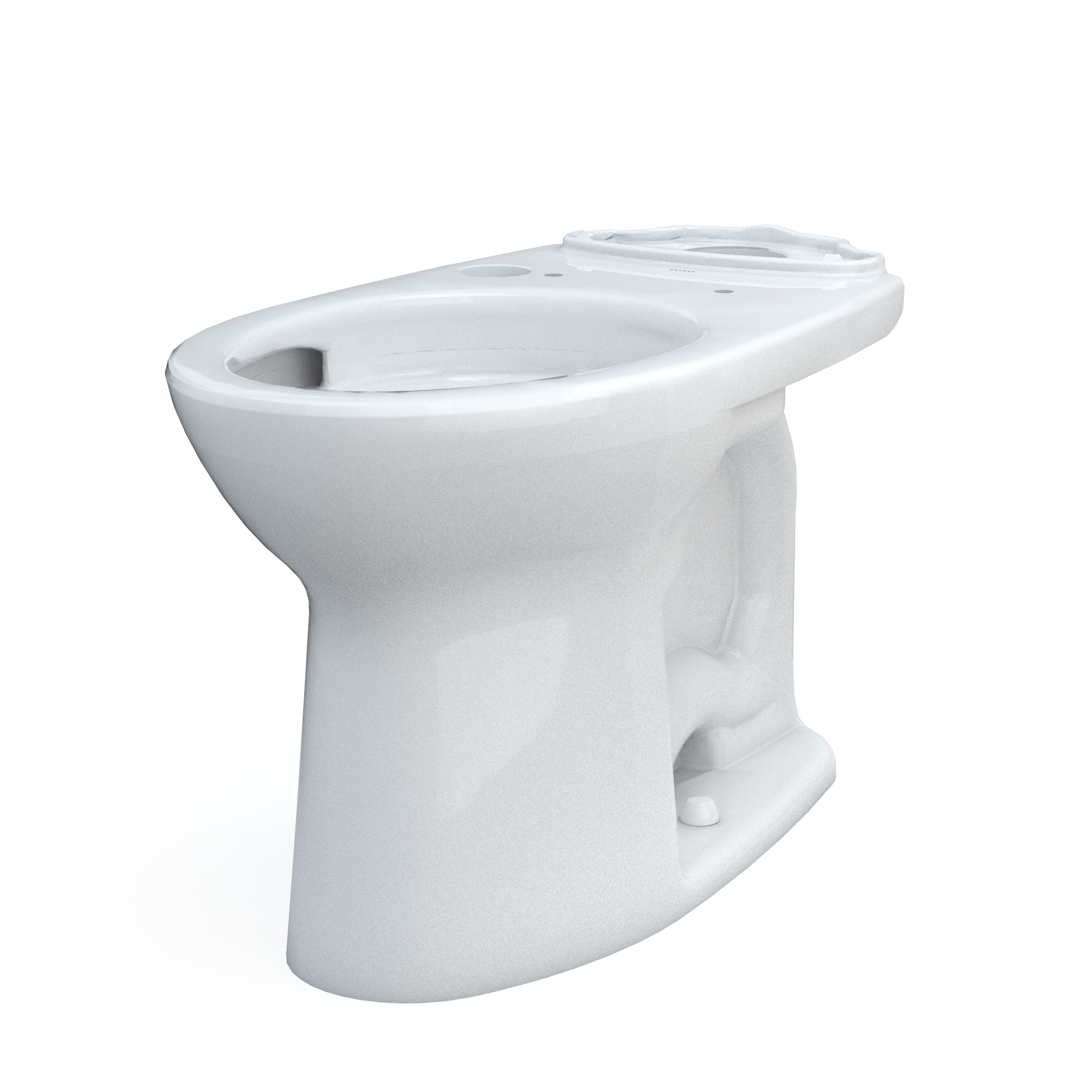 TOTO C776CEGT40#01 Drake Elongated Tornado Flush Toilet Bowl - Cotton White