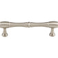 TOP KNOBS M723-96 Nouveau Bamboo 3 3/4" Center to Center Bar Pull - Brushed Satin Nickel