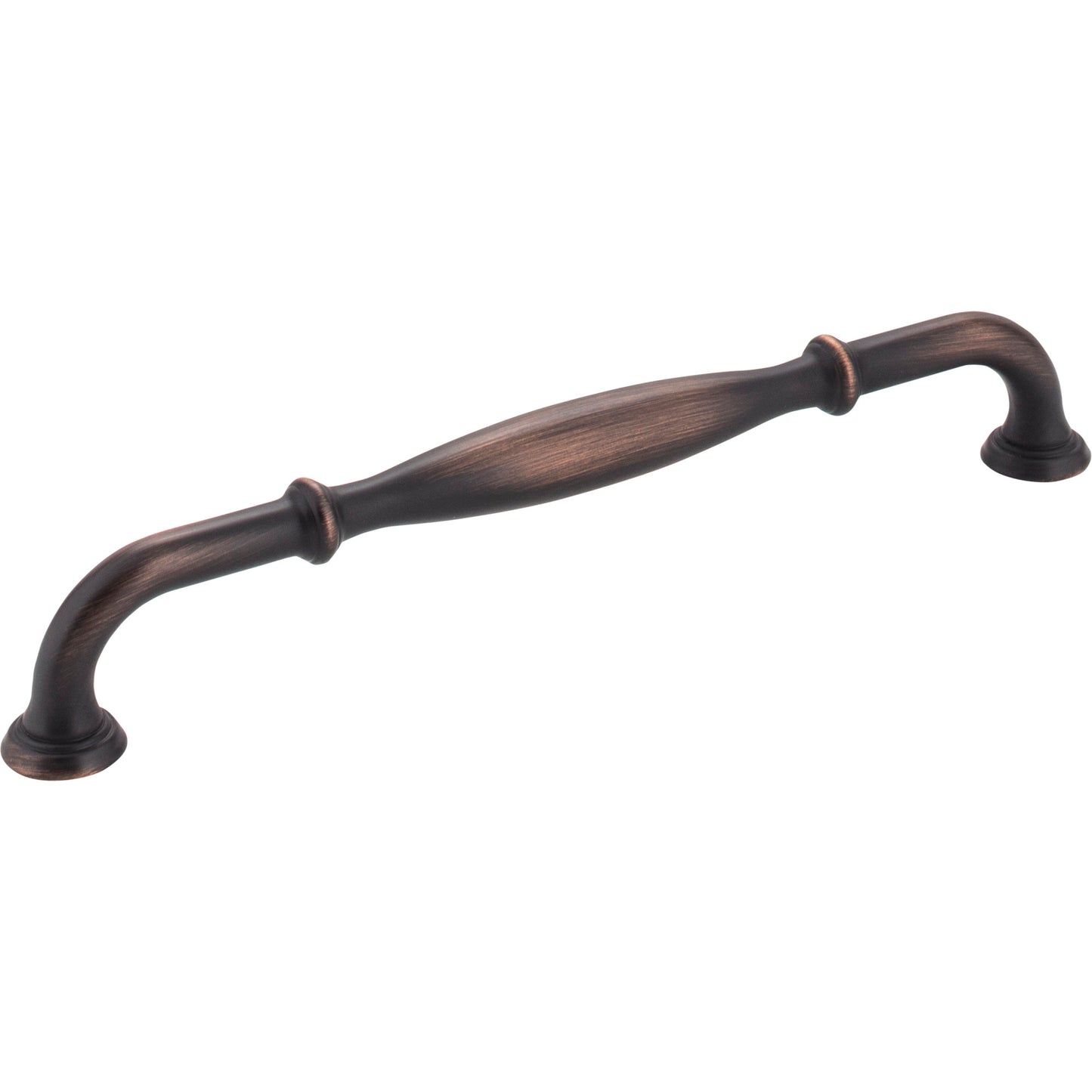 JEFFREY ALEXANDER 658-192DBAC Tiffany 192 mm Center-to-Center Bar Pull - Brushed Oil Rubbed Bronze