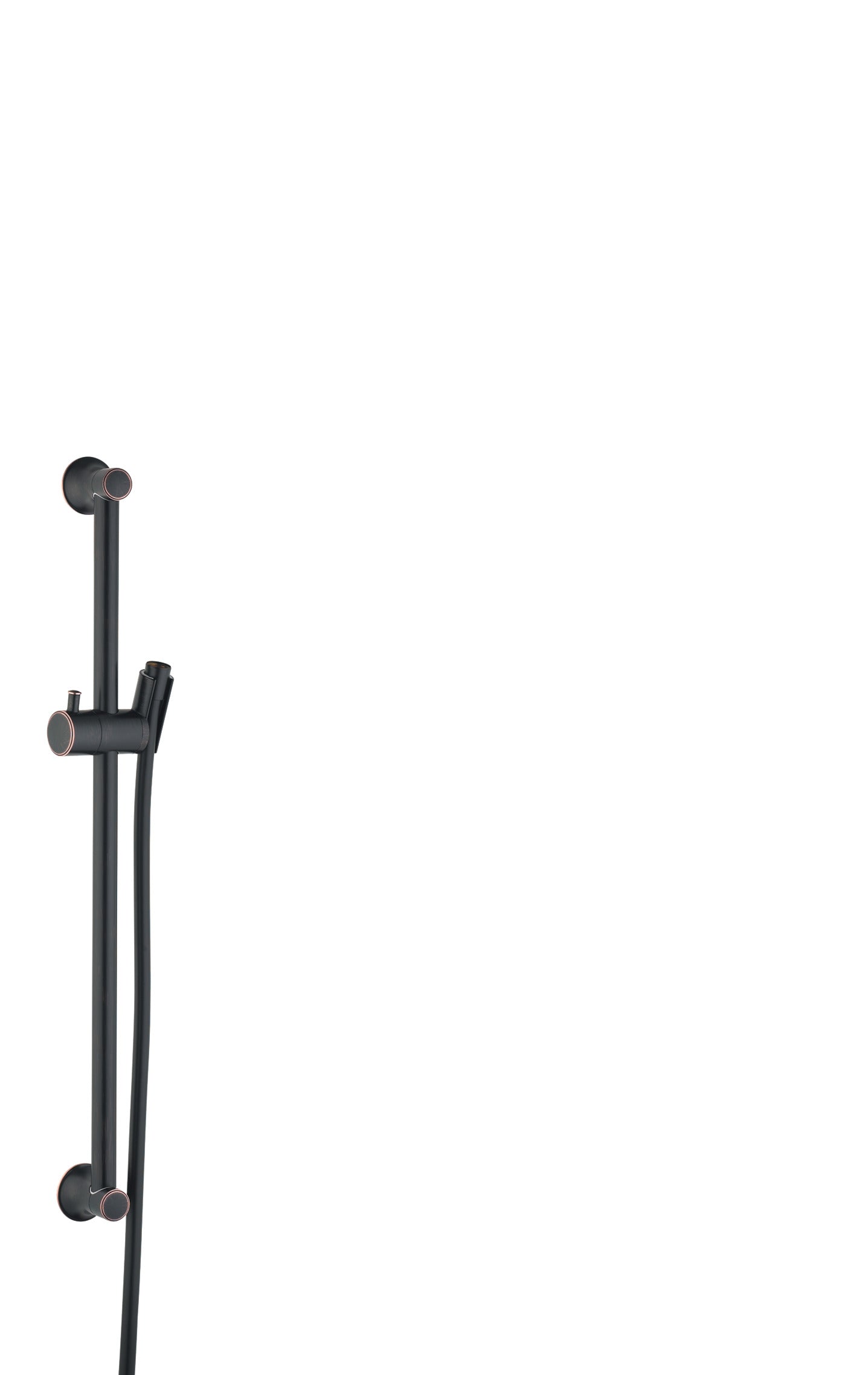 HANSGROHE 27617920 Unica Wallbar Classic, 24" - Rubbed Bronze