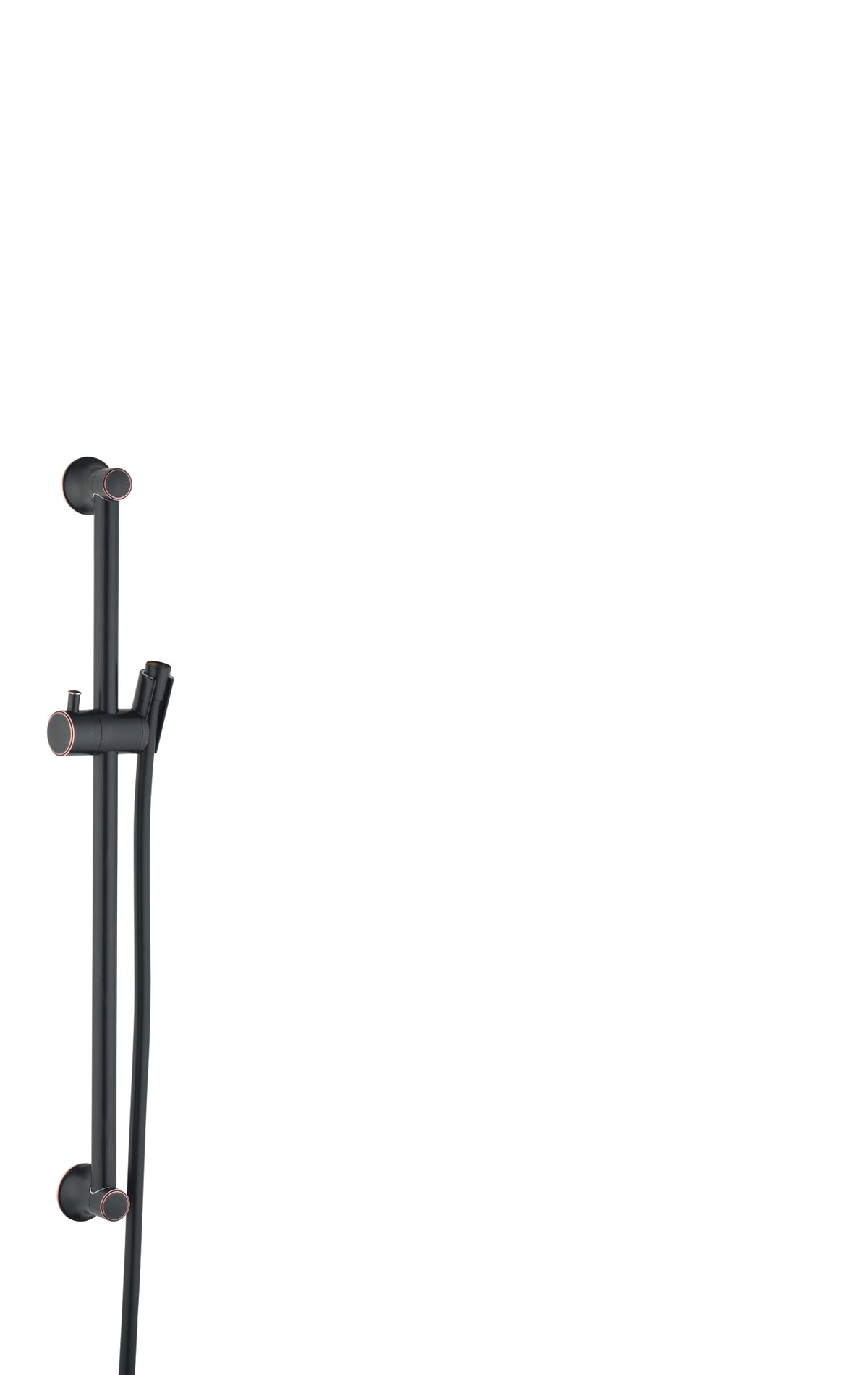 HANSGROHE 27617920 Unica Wallbar Classic, 24" - Rubbed Bronze